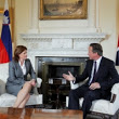 Cameron Praised PM Bratušek for Stabilisation Eforts