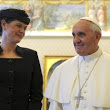 PM Bratušek in Audience With Pope Francis